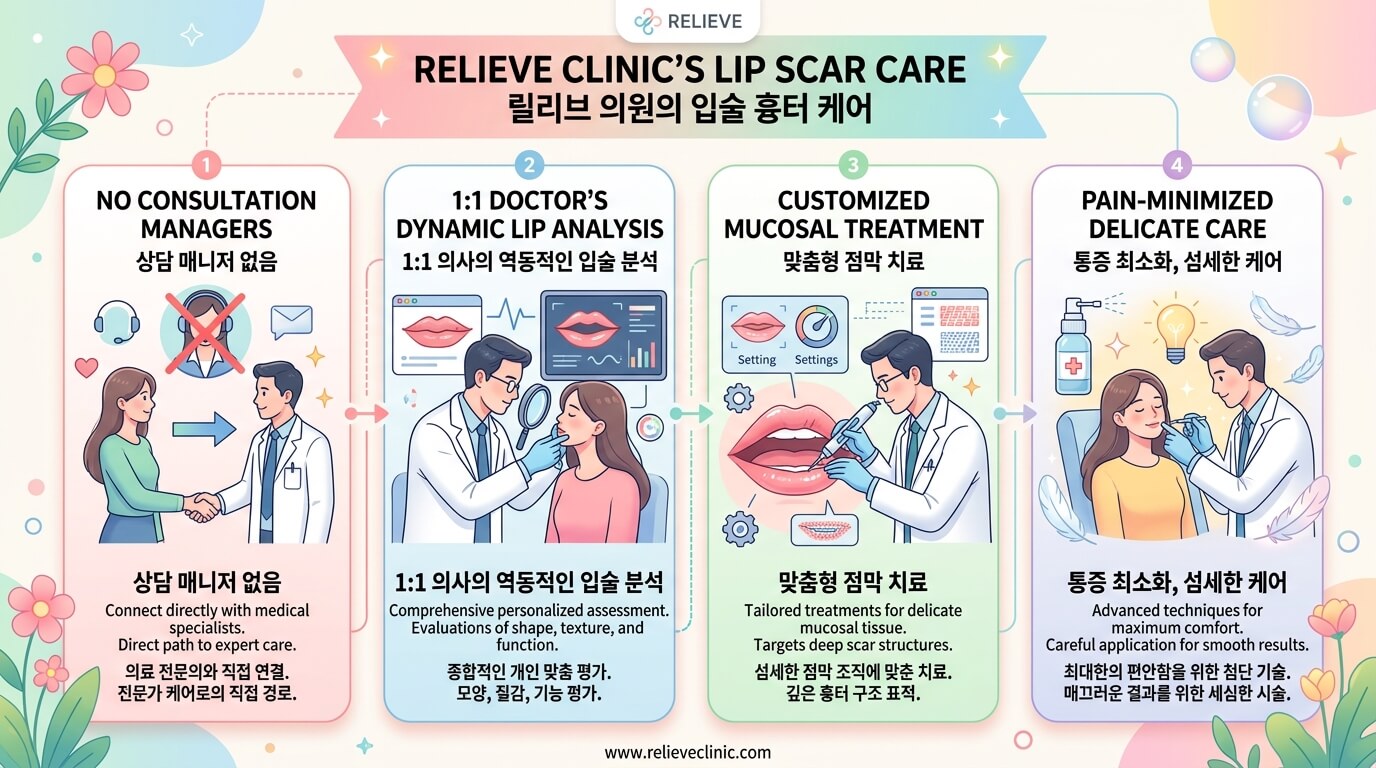 relieve clinics lip scar care