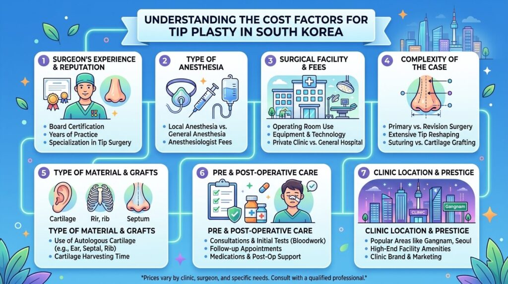 understanding the cost factors for tip
south korea