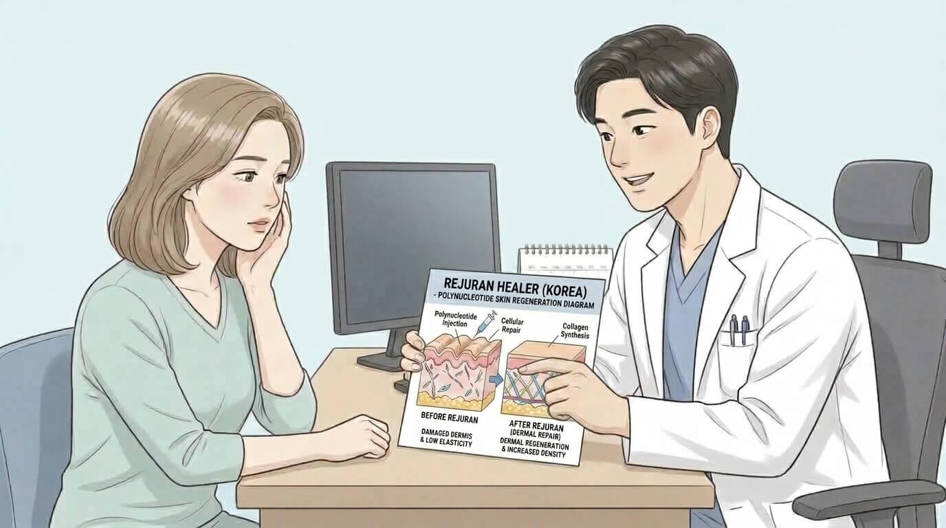Rejuran Healer in Korea
